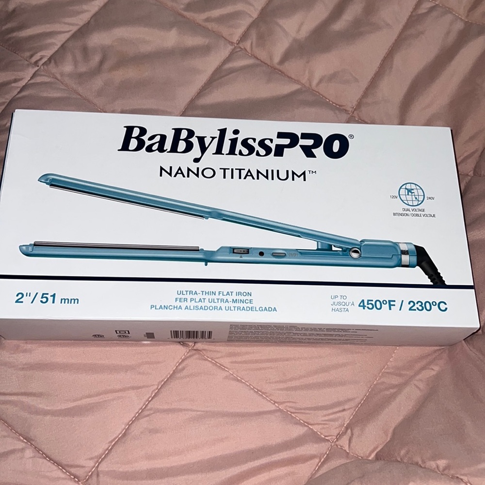 Babybliss nano titanium